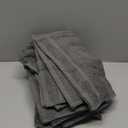 Avalon Towels Cotton Washcloths  (Pack of 24) Size 12x12 Inches, 100% Ring Spun Cotton, Soft & Absorbent Face Towels, Gym Towels, Hotel and Spa Quality, Reusable Fingertip Towels (Grey)