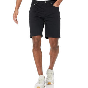 Amazon Essentials Men's Slim-Fit 9" Stretch Chino Short, Black, 36