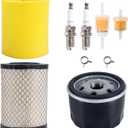YTH22V46 Z254F Air Filter Oil Filter Tune Up Kit for Husqvarna YTH24V48 Z254 Z246 YTA18542 YTH2348 YTA22V46 YTA24V48 YTH24V54 Mower w/ 17.5hp 19.5hp 20hp 21hp Engine