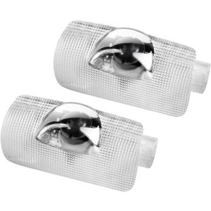 Car Led Logo Projector Puddle Light Compatible with Corolla/Camry/Highlander/Tundra/4 Runner/Sienna/Prius/Venza/Sequoia/Crown, 2-Pack Non Fading 4K-HD Ghost Shadow Welcome Door Lamp