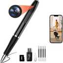 Mini Video Camera,32GB Hidden Camera Spy Camera1080P Portable Mini Nanny Video Surveillance Camera Suitable for Home, Office, and Meeting Recording Supports 256GB SD Card