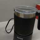 5 In 1 Milk Frother, Electric Milk Frother and Steamer 11.8oz Automatic Milk Steamer Hot & Cold Foam Maker, Milk Warmer Dishwasher Safe & Silent Working for Coffee,Latte,Cappuccino,Hot Chocolate