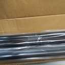 Ivilon Window Curtain Rod End Cap - 1 inch Pole. 120 to 240 Inch. Black