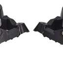 2Pcs Clear Lens Fog Light Assembly Left and Right Side Replacement for Acura TSX 2009-2010