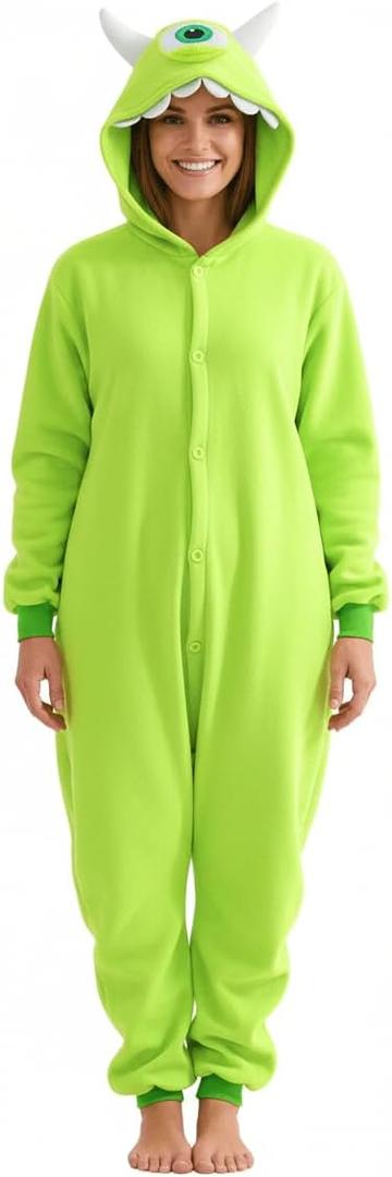 Adult Onesie Animal Pajamays Sleepwear Christmas Costumes Unisex One Piece Cosplay Suit for Women and Men (XL)