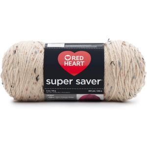 Red Heart Super Saver Yarn - Buff Fleck
