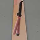 Curling Iron 1 Inch, Long Barrel Ceramic Hair Wand, Fast Heating Hair Curler with 12 Heat Settings with LED Display, Hair Curling Wand Styling and Lasting on All Hair Types, Dual Voltage for Travel (Classic Black)