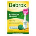Debrox Ear Wax Removal Kit, Bulb Syringe & 0.5 Fl Oz Ear Wax Removal Drops with Carbamide Peroxide - Remove Earwax Which Can Contribute to Muffled Hearing, Ear Discomforts, and Tinnitus, Exp Date: 26/12