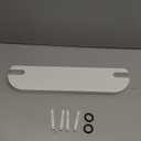 White IKEA High Chair Foot Rest, Compatible with Antilop Chairs | Adjustable, Reversible & Non-Slip Footrest for IKEA Chair - Made with Durable Polypropylene - Antilop Accessories