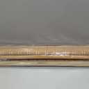 LazBlinds No Tools No Drill Cordless Bamboo Roman Shades, Light Filtering Window Treatment, Roll Up Bamboo Blinds for Window 28'' W x 64'' H, Brown