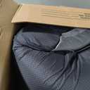 TRIXIE Dog Bed Alena 31 x 24 in Blue-Grey – Rectangular Cuddly Bed with Soft Velvet Cover, Dog Basket for Medium-Sized Dogs, Firmly Integrated Cushion, Non-Slip Bottom - Soft & Washable - 37791