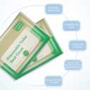 2 x Generic Toilet Seat Covers Paper Flushable, 120pcs Travel Disposable Toilet Seat Covers for Adults Kids Potty Training, 100% Biodegradable Travel Accessories for Public Restrooms, Airplane, Camping