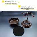 Holder Incense Burner,Zen Decor,Suitable for Cone Incense Sandalwood Coils