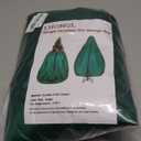 LHongL Christmas Tree Storage Bag, Upright Design, Fits Up to 6.5ft Tall Artificial Tree,Large Holiday Xmas Tree Cover Upright Tree Dustproof Bag with Zipper & Drawstring(Green,6.5ft)