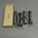 Gaoye 0.5 Professional Reading Glasses for All Day - Computer Readers with Blue Light Protection - Value Pack