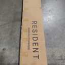 Nectar Bamboo Platform Bed Frame - Queen - Walnut - Floating Center Support Legs - 12 Height - Easy Tool Free Set Up - Contemporary and Durable - Sturdy Wooden Support Slats - Holds Up to 800 Pounds