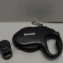 Pecute 32ft Retractable Dog Leash with Poo Bag Holder, Chew Proof Dog Leash with 360° TangleFree Extended, AntiSlip Handle & Quick Brake Button, Suitable for Dogs Up to 110lbs in Weight