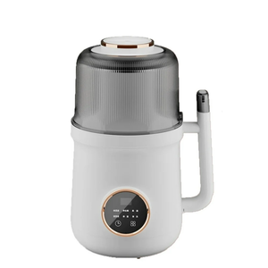 MEAZDUS Nut Milk Maker 32oz – Mini Plant Based 7-in-1 Homemade Milk Maker Machine – Multi-Functional Automatic Soy Milk Maker – Almond, Cashew, Soy, Oat, & Juice – Boil Water/Delay Start/Self-Clean