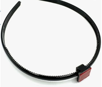 Graduation Hoop for Securing Graduation Hat, Black Plastic Insert Hoop for All Hair Types, Grad 2024, Graduation 2024