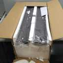 ZMISHIBO 72 Inch Ceiling Fan No Light, Large Ceiling Fan with Remote, Quiet DC Motor, and 6 Speeds, Indoor/Outdoor Industrial Ceiling Fans 8 Aluminum Blades for Patio, Garage, Shop,Oil-bronze