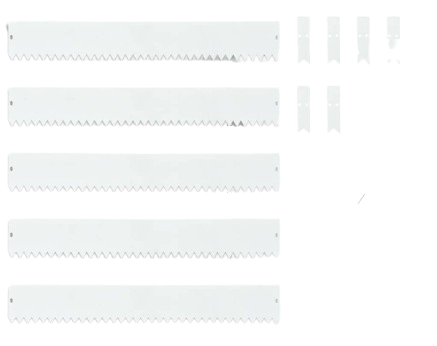 Landscape Edging Kit,6 PCS 40" L x 8" H Galvanized Bendable Metal Garden Edging for Lawn Yard, Coated Bendable Metal Strips, No-Dig Hammer-in Edging Border w/Clips,Champagne (8In, 20 FT)