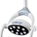 9 LED Lens Shadowless LCD Display Dental Operating Lamp for Dental Chair