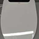 Heated Bidet Toilet Seat Elongated with LED Display & Remote Control - Smart Soft Close Toilet Seat Electric Bidet with Dryer, Warm Water, Feminine Wash, Self-Cleaning Nozzle, IPX4, White