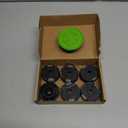 7 Pcs Dual Line String Trimmers Spools Compatible with Greenworks Model 2101602, 2101602A, STBA40B210, BST4000, 0.065" Line Replacement Spool (2900719) and Spool Cap Cover(6 Spools + 1 Cap)