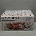 The Honest Company Clean Conscious Diapers for Delicate Skin | Up to 100% Leakproof | Hypoallergenic, Fragrance Free | Gender Neutral | Club Box, Size 1 (8-14 lbs), 78 Count (Above It All + Pattern Play)