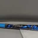 Grand Slam Set- Graffiti Plastic Bat, David Ortiz Backyard Baseball Set with 3 Balls, 4 Throw Down Bases (Blue)