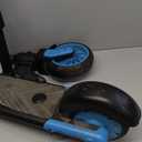 Electric Scooter A1C,Front Suspension Kick Scooter,8.5 Solid Tires,300W Motor,Smart APP Control,15.5MPH, Escooter for Teens Adults UL2272 (Dark Black)