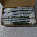 Veryhome 36Pcs Artificial Roses Realistic Fake Flowers Bulk Long Stem Silk Faux Roses Bouquet for Wedding DIY Home Decor Bridal Table Centerpieces Party Arrangements Gifts (White)