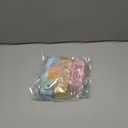 4 Pcs Easter Wooden Tiered Tray Decor, Easter Eggs Decorations Gifts for Home, Spring Table Centerpiece for Party Kitchen Holy Week Farmhouse (Pink)