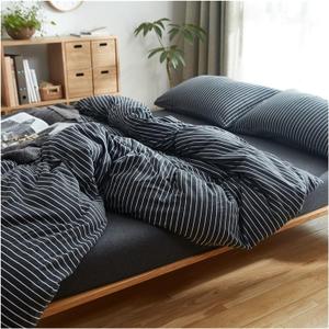 Bedding Sets 4 Pieces Cotton Comforter Cover Sets Quilt/Duvet Cover Sets with 1 Fitted Sheets 2 Pillowcases for Children Teens Adults, size 170x51 inch