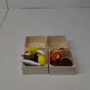 Melissa & Doug Food Groups - 21 Hand-Painted Wooden Pieces and 4 Crates