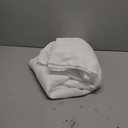 RYB HOME White Curtains Sheer - Linen Texture Sheer Window Covering, Light & Airy Translucent Panels for Bedroom Living Room Patio Glass Door, 52 inch Width x 95 inch Length, Set of 2