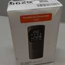 Tire Inflator Portable Air Compressor,3X Faster Portable Air Compressor,16000mAh Cordless Air Pump for Car Tires,150PSI One Click Smart Tire Pump for Car,Motorcycle,Bicycle and Ball,Black