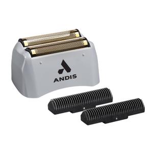 Andis 17280 ProFoil Lithium TS-1 Replacement Foil & Cutter  Titanium, Professional Shaver Performance (Gray)