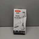 OXO Tot Bottle Brush with Nipple Cleaner and Stand Gray, 2-Pack