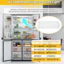 W11048980 refrigerator LED light assembly, suitable for Whirlpool WRQA59CNKZ and Kitchen Aid KRQC506MPS00 refrigerators, replacement W11470191 W11455230 W11032355