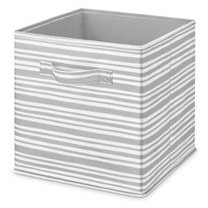 10.6 Inch Collapsible Fabric Storage Bins for Toys Clothes Shelves Decorative Storage 2 Pack
