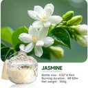 7oz Jar Scented Candles Gift for Women Home Decor(Jasmine), 3.94 inches x 5.12 inches