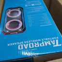 TAMPROAD Bluetooth Speaker, 300W Peak Power Wireless Boombox Speakers with Deep Bass, Portable Loud Stereo Sound Large Subwoofer with Led Light Show for Party Outdoor Camping