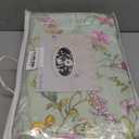 Quilt Queen Size 100% Cotton - Soft Lightweight Quilt Bedding Set, Floral Pattern Botanical Reversible Bedspread, Farmhouse Coverlet Set with 2 Pillow Shams for All Seasons, (90"x98") (Sage Green)