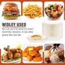 2 x 2lb White Paper Food Trays - Pack of 100ct
