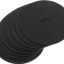 TOYANDONA Sturdy Lamp Accessories Pcs Lamp Parts Set Flat Ring Ceiling Light Washer (Black)