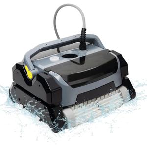 Fully Automatic Robot Swimming Pool Vacuum Cleaner, with Wall-Climbing Function, 360 Degree Kink Free Patented Technology, Swimming Pool Cleaning Robot, Large Filter Installed On The Top,56 Ft
