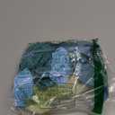 60pcs Dusty Blue Balloons 12inch, Blue and White Balloons with Clear Balloon for Gender Reveal Bridal Baby Shower Birthday Party Decorations