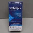 Waterpik Cordless Pulse 3100 Rechargeable Portable Water Flosser for Teeth, Gums, Braces Care and Travel with 2 Flossing Tips, Waterproof for Shower Use, ADA Accepted, WF20 White,  Exclusive