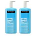 Neutrogena Hydro Boost Body Gel Cream, Hydrating Body Lotion with Hyaluronic Acid for Normal to Dry Skin, Hyaluronic Acid Lightweight Moisturizer, 16 oz, 2 Pack
